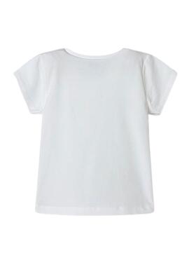 Camiseta Mayoral Básica Blanco Para Niña