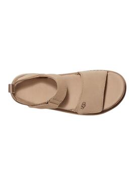 Sandalias Ugg Goldenstar Beige Para Mujer