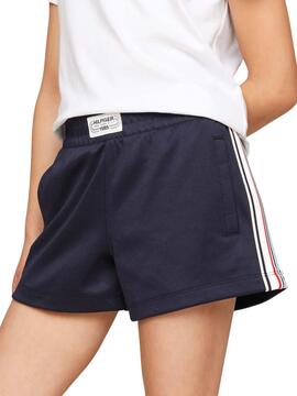 Shorts Tommy Hilfiger 1985 Marino Para Niña