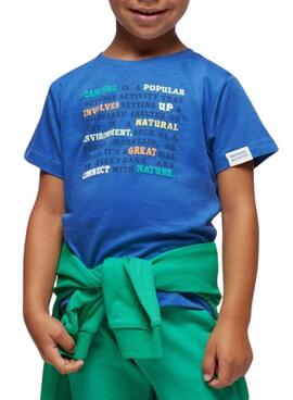 Set 2 Camisetas Mayoral Outdoor Azul Para Niño