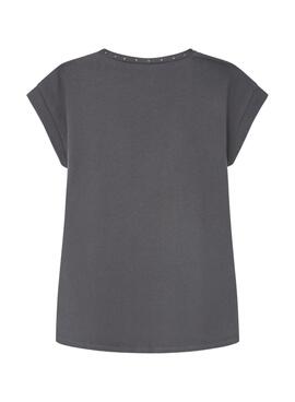 Camiseta Pepe Jeans Quimoy Gris Para Niña