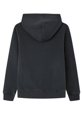 Sudadera Pepe Jeans New Davide Hoodie Gris Niño