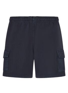 Bermudas Pepe Jeans Davide Cargo Gris Para Niño