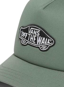 Gorra Vans Classic Patch Curved Verde Para Niño