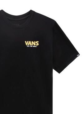 Camiseta Vans Stay Cool Negro Para Niño