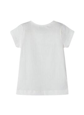 Camiseta Mayoral Pulseras Blanco Para Niña