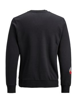 Sudadera Jack and Jones Nasa Negro Hombre