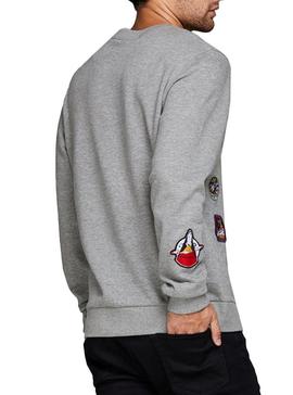 Sudadera Jack and Jones Nasa Gris Hombre