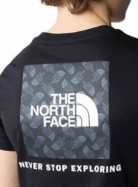 Camiseta The North Redbox Negro Para Niño