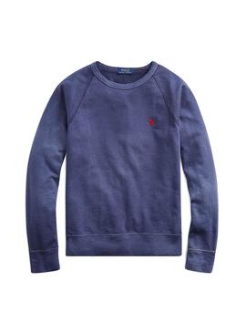 Sudadera Polo Ralph Lauren Knit Azul Hombre