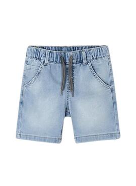 Bermuda Mayoral Soft Denim Azul Para Niño