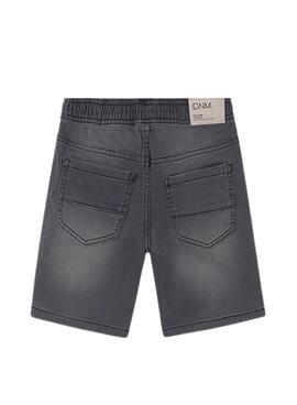 Bermuda Mayoral Denim Jogger Gris Para Niño