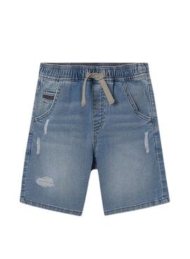 Bermuda Mayoral Denim Jogger Claro Para Niño