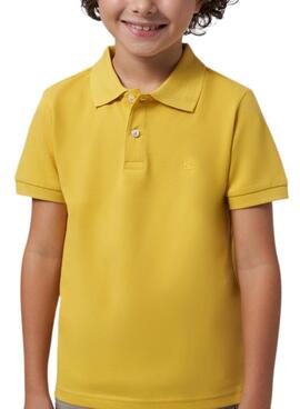 Polo Mayoral Granito Básico Amarillo Para Niño