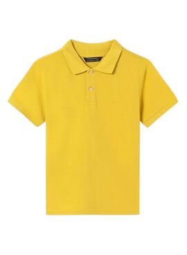 Polo Mayoral Granito Básico Amarillo Para Niño