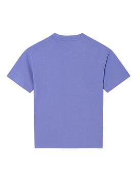 Camiseta Matoral Básica Better Cotton Lila De Niño