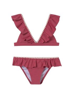 Bikini Mayoral Volantes Maquillaje Para Niña