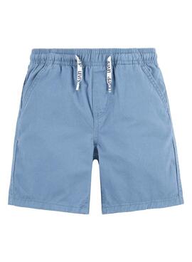 Bermuda Levis Pull On Woven Azul Claro Para Niño