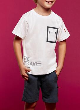 Conjunto Mayoral Be Brave Blanco Para Niño