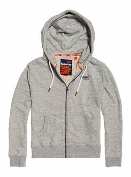 Sudadera Superdry Orange Label Lite ZH Gris Hombre