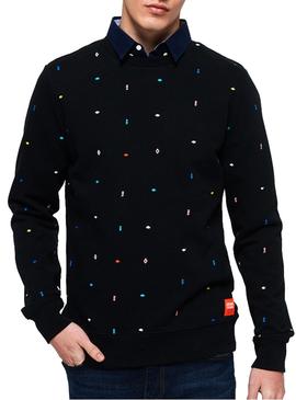 Sudadera Superdry AOE Negro Hombre