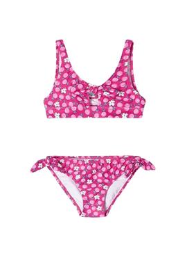 Bikini Mayoral Estampado Fucsia Para Niña