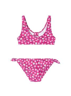 Bikini Mayoral Estampado Fucsia Para Niña