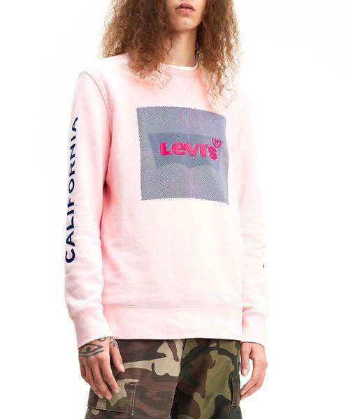 Sudadera levis rosa hombre clearance