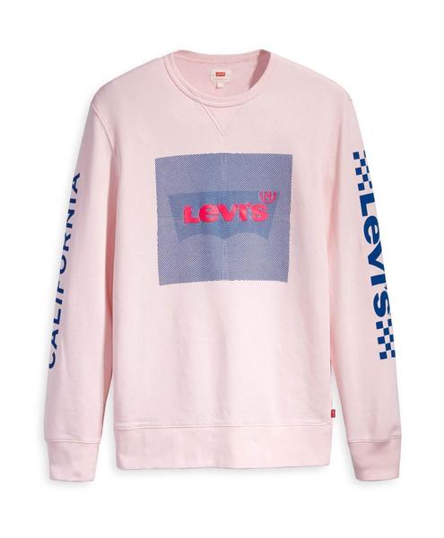 Representación Aptitud Multa Sudadera Levis Graphic HM Rosa Hombre