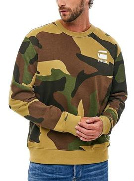 Sudadera G-Star Reqal Stalt Camuflaje Hombre