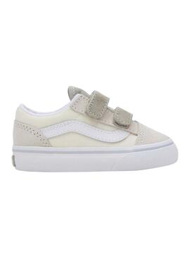 Zapatillas Vans Old Skool Gris Bebé