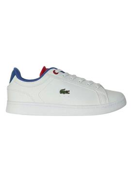 Zapatillas Lacoste Carnaby Pro 124 Blanco Kids