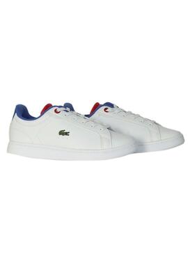 Zapatillas Lacoste Carnaby Pro 124 Blanco Kids