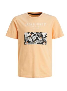 Camiseta Jack and Jones Chill Naraja Para Niño