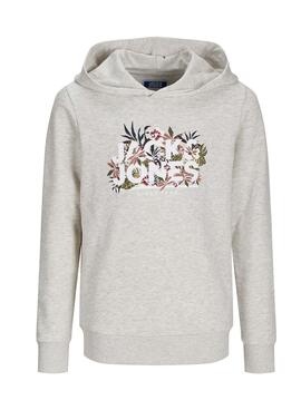 Sudadera Jack and Jones Chill Gris Para Niño