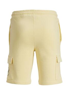 Bermudas Jack and Jones Swift Amarillo Para Niño