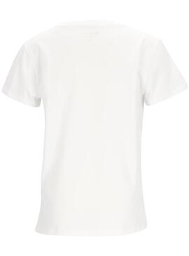 Camiseta Pepe Jeans Niggi Blanco Para Niño