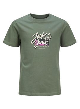Camiseta Jack and Jones Tampa Fast Verde