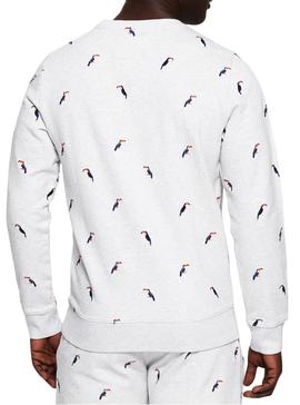 Sudadera Superdry AOE Gris Para Hombre