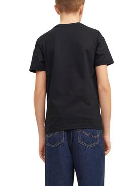 Camiseta Jack and Jones Tampa Negro Para Niño