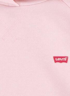 Sudadera Levis Hoodie Chalkpink Rosa Para Niña