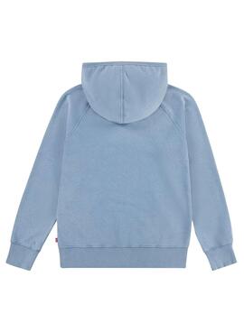 Sudadera Levis Lived In Hoodie Azul Para Niño