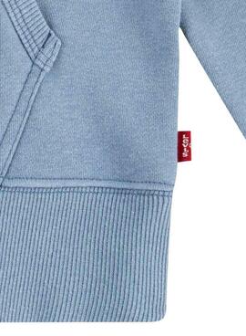 Sudadera Levis Lived In Hoodie Azul Para Niño