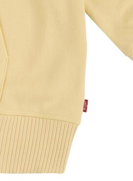 Sudadera Levis Hoodie Golden Amarillo Para Niña