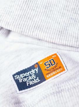 Sudadera Superdry Track And Field Lite Gris Hombre