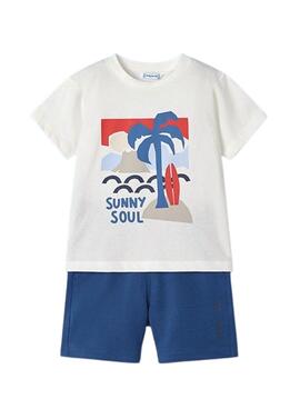 Conjunto Mayoral Sunny Soul Indigo Para Niño