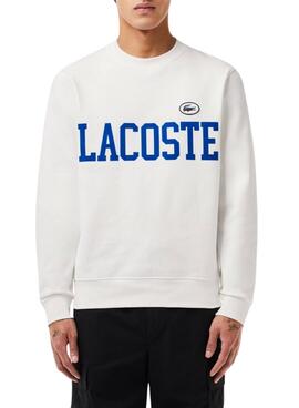 Sudadera Lacoste Iconics Blanco Para Hombre