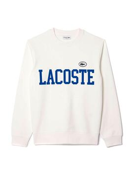 Sudadera Lacoste Iconics Blanco Para Hombre