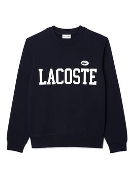 Sudadera Lacoste Icons Azul Marino Para Hombre