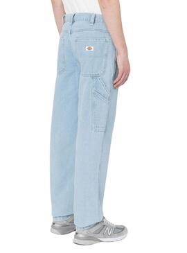 Pantalón Vaquero Dickies Garyville Denim Azul Para Hombre